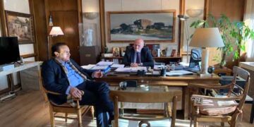 Συνάντηση του βουλευτή Γιάννη Αντωνιάδη στο Υπουργείο Δικαιοσύνης για το Δικαστικό Μέγαρο Φλώρινας