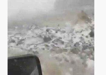 Πυκνή σημερινή χιονόπτωση στη Βλάστη – VIDEO!