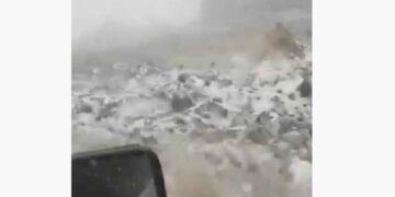 Πυκνή σημερινή χιονόπτωση στη Βλάστη – VIDEO!