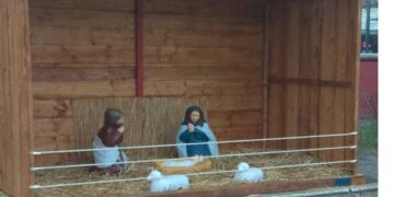 Πτολεμαΐδα: Τοποθετήθηκε η φάτνη των χριστουγέννων