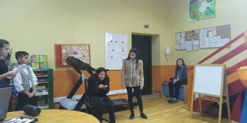 Το Καλλιτεχνικό Γυμνάσιο Κοζάνης επισκέφθηκε το κέντρο ΚΙΒΩΤΟΣ στον Άργιλο