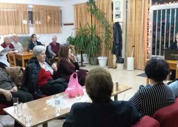 Ομιλία με θέμα: «Ακοή και ισορροπία στην τρίτη ηλικία» στο Β΄ ΚΑΠΗ Πτολεμαΐδας
