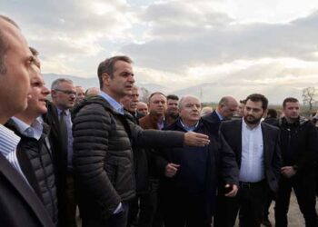 Επίσκεψη του Πρωθυπουργού στο νότιο τμήμα του αυτοκινητοδρόμου Κεντρικής Ελλάδας Ε65 (Λαμία-Ξυνιάδα)