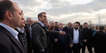 Επίσκεψη του Πρωθυπουργού στο νότιο τμήμα του αυτοκινητοδρόμου Κεντρικής Ελλάδας Ε65 (Λαμία-Ξυνιάδα)