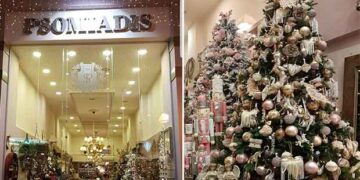 Τα καταστήματα ΨΩΜΙΑΔΗ φέρνουν τη χριστουγεννιάτικη ατμόσφαιρα στην πόλη