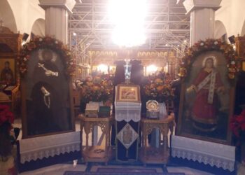 Ξεχωριστός και ο φετινός εορτασμός του Ιερού Ναού Αγίου Στεφάνου και της Οσίας Παρασκευής της Επιβατινής