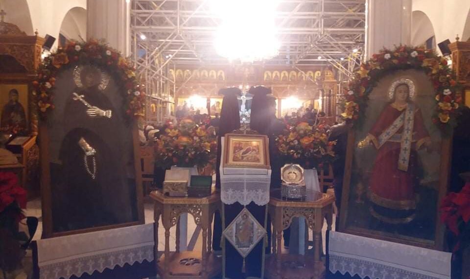 Ξεχωριστός και ο φετινός εορτασμός του Ιερού Ναού Αγίου Στεφάνου και της Οσίας Παρασκευής της Επιβατινής