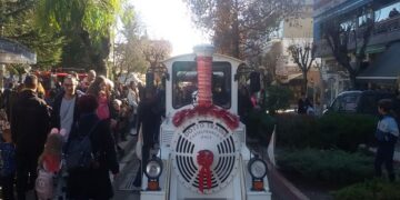 Πρόγραμμα μετακινήσεων Χριστουγεννιάτικου τραίνου Πτολεμαΐδας