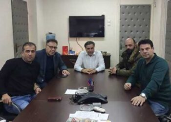 Συνάντηση του Εργατικού Κέντρου Πτολεμαΐδας με διευθυντικά στελέχη της ΔΕΗ για θέματα της περιοχής