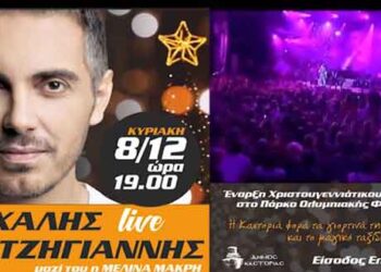 Το Spot του Δήμου Καστοριάς για τη μεγάλη συναυλία με τον Μιχάλη Χατζηγιάννη την Κυριακή