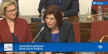 Π. Βρυζίδου προς τον Δ/ντη του Εθνικού Αστεροσκοπείου Αθηνών: “Πόσο επηρεάζει το κλίμα η ύπαρξη τεχνικών λιμνών στη Δυτική Μακεδονία;”
