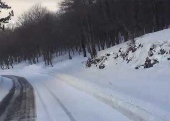 Βόλτα στη χιονισμένη Βασιλίτσα! Δείτε βίντεο!