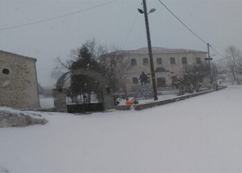 Και η Βλάστη στα λευκά! Σήμερα στις δέκα το πρωί!