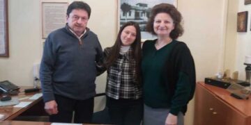 H μαθήτρια Εβελίνα Ρεσούλι της Γ΄Τάξης του 1ου Γυμνασίου Πτολεμαϊδας Νικήτρια του 3ου Διαγωνισμού Ορθογραφίας