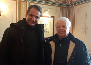 Η φωτογραφία του Κυριάκου Μητσοτάκη από το Νυμφαίο