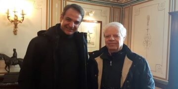 Η φωτογραφία του Κυριάκου Μητσοτάκη από το Νυμφαίο