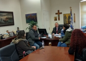 Συνάντηση του Γιάννη Βοσκόπουλου με τον Σύλλογο Ποντίων Φοιτητών Φλώρινας