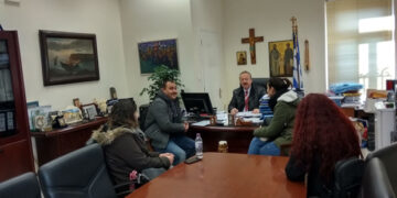 Συνάντηση του Γιάννη Βοσκόπουλου με τον Σύλλογο Ποντίων Φοιτητών Φλώρινας