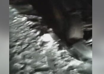 Εκτροπή Ι.Χ. αυτοκινήτου έξω από τα Κομνηνά Εορδαίας εξαιτίας της ολισθηρότητας του δρόμου (video)