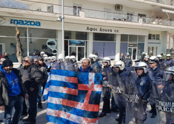 Συνελήφθη ο Γιάννης Ξανθόπουλος από τους “Πτολεμαίους Μακεδόνες” μετά τα επεισόδια που έγιναν στην Πτολεμαΐδα