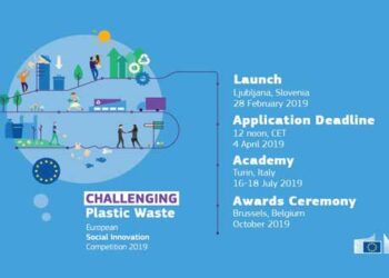 Ευρωπαϊκός Διαγωνισμός Κοινωνικής Καινοτομίας 2019«Challenging Plastic Waste»150.000 ευρώ για ιδέες & έργα που μειώνουν τα πλαστικά απόβλητα