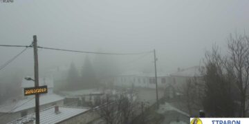 Στα λευκά ξύπνησε η Βλάστη!