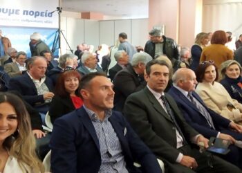Η Αθηνά Τερζοπούλου στην παρουσίαση των υποψηφίων του Γιώργου Κασαπίδη για την Π.Ε. Κοζάνης