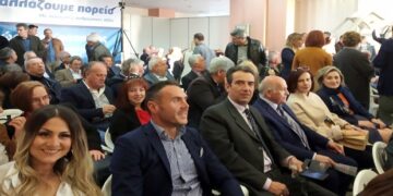 Η Αθηνά Τερζοπούλου στην παρουσίαση των υποψηφίων του Γιώργου Κασαπίδη για την Π.Ε. Κοζάνης