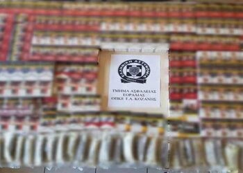 Σύλληψη 27χρονου στην Πτολεμαϊδα για λαθραία τσιγάρα και αδασμολόγητη ποσότητα καπνού