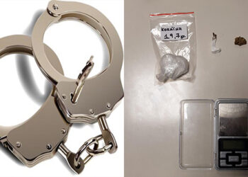 Σύλληψη δύο 26χρονων στην Κοζάνη για κατοχή κοκαΐνης