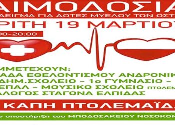 Εκδήλωση αλληλεγγύης από την Ομάδα Εθελοντισμού “Ανδρόνικος” και μαθητές – Το απόγευμα στην Πτολεμαΐδα