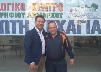 Ο δημοσιογράφος Μιχάλης Αγραφιώτης υποψήφιος δημοτικός σύμβουλος με τον Φώτη Κεχαγιά