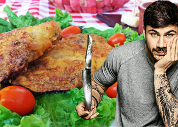 Στο site του Άκη Πετρετζίκη η συνταγή “Χοιρινές μπριζόλες με κρούστα παρμεζάνας”, της Αρετής Παπαδοπούλου!