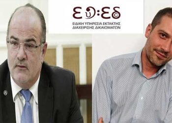 Ένταση στην εκδήλωση του ΕΒΕ για τα πνευματικά δικαιώματα μεταξύ του προέδρου της ΓΣΕΒΕΕ Γ. Καββαθά και του αντιπροσώπου της ΕΥΕΔ Β. Παπαδόπουλο