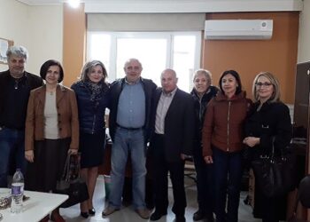 Επίσκεψη της Αθηνάς Τερζοπούλου στο Σύλλογο Γονέων και Κηδεμόνων Παιδιών με Ειδικές Ανάγκες Εορδαίας (δελτίο τύπου)