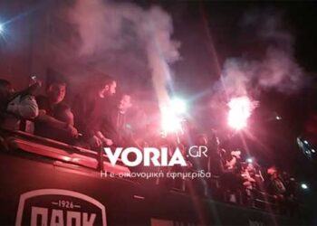 Αποθέωση στο Λευκό Πύργο για τους πρωταθλητές! ΒΙΝΤΕΟ