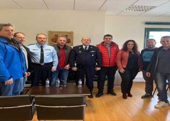 Συνάντηση της Ένωσης αστυνομικών υπαλλήλων Νομού Κοζάνης με τον  νέο αστυνομικό διευθυντή – Στο επίκεντρο τα προβλήματα του κλάδου