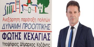 Το Σάββατο 20 Απριλίου τα εγκαίνια του Εκλογικού Κέντρου του Υποψηφίου Δημάρχου Κοζάνης Φώτη Κεχαγιά