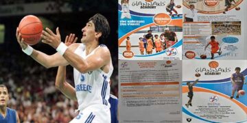 Διανομή ενημερωτικών φυλλαδίων στα σχολεία για το εξαήμερο καλαθοσφαίρισης που διοργανώνει η ΔΕΗ με τη GIANNAKΙS ACADEMY