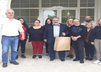 Επίσκεψη του Παναγιώτη Πλακεντά στο Ειδικό Εργαστήρι Πτολεμαΐδας – (δελτίο τύπου)