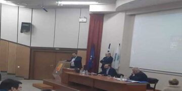 Συνάντηση του προέδρου του Επιμελητηρίου Κοζάνης, Νίκου Σαρρή με τον πρόεδρο του Οικονομικού Επιμελητηρίου Ελλάδας, Κωνσταντίνο Κόλλια