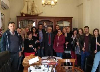 Πασχαλινές ευχές αντάλλαξε ο Δήμαρχος Βοΐου Δημήτρης Λαμπρόπουλος