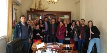 Πασχαλινές ευχές αντάλλαξε ο Δήμαρχος Βοΐου Δημήτρης Λαμπρόπουλος