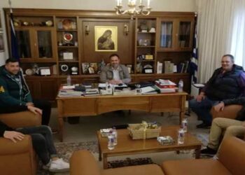 Συνάντηση του προέδρου του Επιμελητηρίου Κοζάνης με την διοίκηση του Συνδέσμου Γουνοποιών – Γουνεμπόρων Σιάτιστας