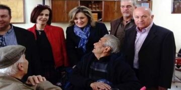 Επίσκεψη της Αθηνάς Τερζοπούλου στο Α΄ ΚΑΠΗ Εορδαίας