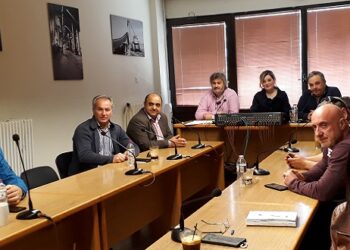 Επίσκεψη της Αθηνάς Τερζοπούλου στο σωματείο «Σπάρτακος» (δελτίο τύπου)