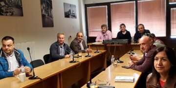 Επίσκεψη της Αθηνάς Τερζοπούλου στο σωματείο «Σπάρτακος» (δελτίο τύπου)