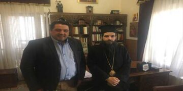 Συνάντηση Λάζαρου Γκερεχτέ με το Μητροπολίτη Σισανίου και Σιατίστης, κ. κ. Αθανάσιο- (δελτίο τύπου)