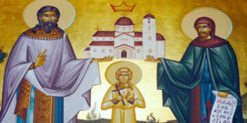 Περδίκκας: Υποδοχή των Ιερών Λειψάνων των Αγίων νεοφανών και θαυματουργών νεομαρτύρων Ραφαήλ Νικολάου και Ειρήνης