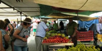 Μεταφέρεται η λαϊκή αγορά του Αμυνταίου λόγω της αργίας του Αγίου Πνεύματος